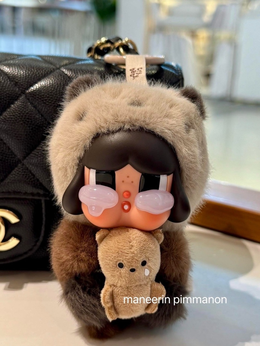 Pop Mart Crybaby Cry Me An Ocean plush pendant: SECRET SEA OTTER - Picture 2 of 2
